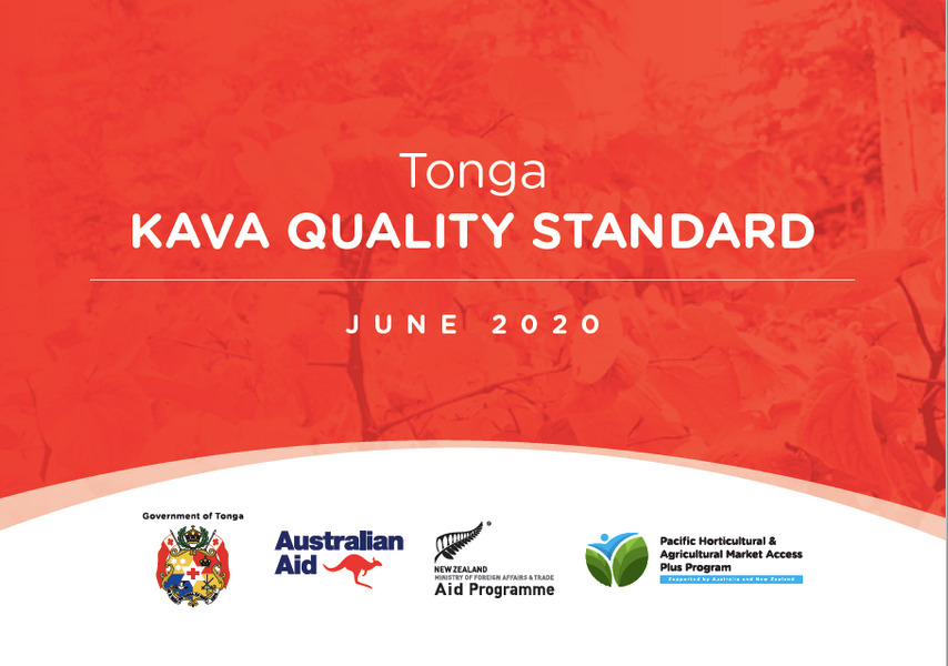 The Tongan Kava Quality Standard