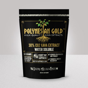 Polynesian Gold Water Soluble Co2 Kava Extract - 50g